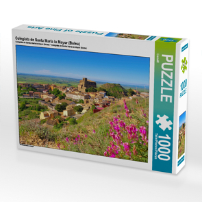 CALVENDO Puzzle Colegiata de Santa María la Mayor (Bolea) 1000 Teile Lege-Größe 64 x 48 cm Foto-Puzzle Bild von LianeM