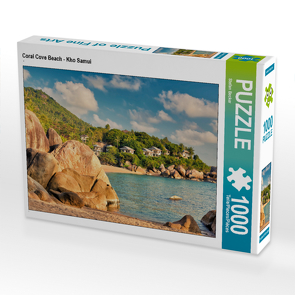 CALVENDO Puzzle Coral Cove Beach – Kho Samui 1000 Teile Lege-Größe 64 x 48 cm Foto-Puzzle Bild von Stefan Becker