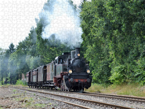 CALVENDO Puzzle Dampf-Lok STETTIN 7906 1000 Teile Lege-Größe 640 x 480 cm Foto-Puzzle Bild von Günther Klünder