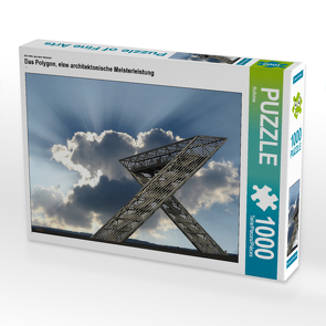 CALVENDO Puzzle Das Polygon, eine architektonische Meisterleistung 1000 Teile Lege-Größe 64 x 48 cm Foto-Puzzle Bild von Rufotos