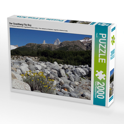 CALVENDO Puzzle Der Granitberg Fitz Roy 2000 Teile Lege-Größe 90 x 67 cm Foto-Puzzle Bild von Flori0