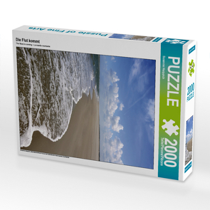 CALVENDO Puzzle Die Flut kommt 2000 Teile Lege-Größe 67 x 90 cm Foto-Puzzle Bild von Susanne Herppich