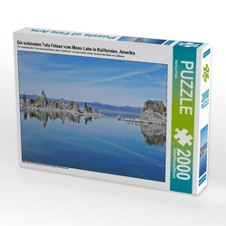 CALVENDO Puzzle Die schönsten Tufa Felsen vom Mono Lake in Kalifornien, Amerika 2000 Teile Lege-Größe 90 x 67 cm Foto-Puzzle Bild von Markus Pitzer