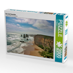 CALVENDO Puzzle Die Zwölf Apostles 2000 Teile Lege-Größe 90 x 67 cm Foto-Puzzle Bild von Ralf Wittstock