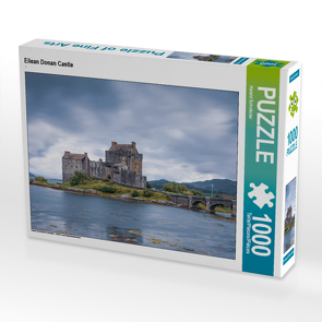 CALVENDO Puzzle Eilean Donan Castle 1000 Teile Lege-Größe 64 x 48 cm Foto-Puzzle Bild von Harald Schnitzler