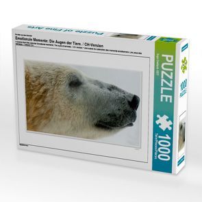 CALVENDO Puzzle Emotionale Momente: Die Augen der Tiere. / CH-Version 1000 Teile Lege-Größe 64 x 48 cm Foto-Puzzle Bild von Ingo Gerlach GDT von Gerlach GDT,  Ingo