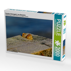 CALVENDO Puzzle Falsches Ostseegold / kein Bernstein 2000 Teile Lege-Größe 90 x 67 cm Foto-Puzzle Bild von Norbert J. Sülzner / NJS-Photographie