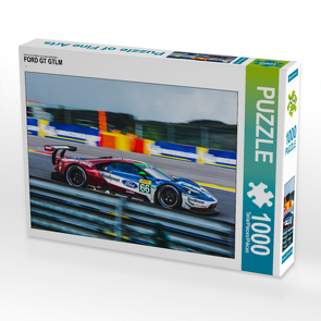CALVENDO Puzzle FORD GT GTLM 1000 Teile Lege-Größe 640 x 480 cm Foto-Puzzle Bild von Dirk Stegemann © Phoenix Photodesign