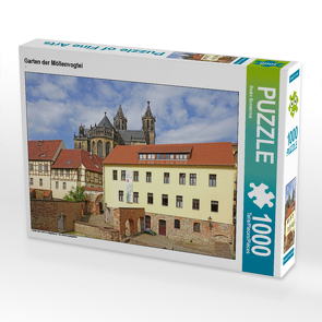 CALVENDO Puzzle Garten der Möllenvogtei 1000 Teile Lege-Größe 64 x 48 cm Foto-Puzzle Bild von Beate Bussenius