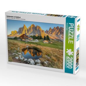 CALVENDO Puzzle Geisleralm in Südtirol 2000 Teile Lege-Größe 90 x 67 cm Foto-Puzzle Bild von Michael Valjak