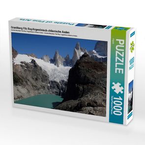 CALVENDO Puzzle Granitberg Fitz Roy/Argentinisch-chilenische Anden 1000 Teile Lege-Größe 64 x 48 cm Foto-Puzzle Bild von Flori0