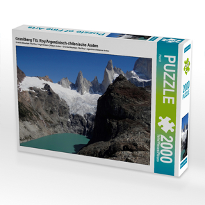 CALVENDO Puzzle Granitberg Fitz Roy/Argentinisch-chilenische Anden 2000 Teile Lege-Größe 90 x 67 cm Foto-Puzzle Bild von Flori0