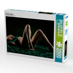 CALVENDO Puzzle Grüner Schlaf 2000 Teile Lege-Größe 90 x 67 cm Foto-Puzzle Bild von Stefan Weis