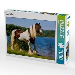 CALVENDO Puzzle Gypsy Horses 1000 Teile Lege-Größe 64 x 48 cm Foto-Puzzle Bild von weh-zet von weh-zet,  k.A.