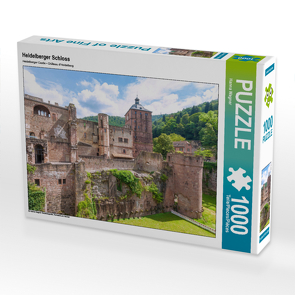 CALVENDO Puzzle Heidelberger Schloss 1000 Teile Lege-Größe 64 x 48 cm Foto-Puzzle Bild von Hanna Wagner