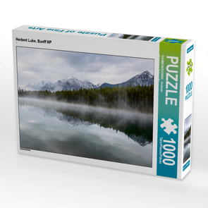 CALVENDO Puzzle Herbert Lake, Banff NP 1000 Teile Lege-Größe 64 x 48 cm Foto-Puzzle Bild von RAHMENVISIONEN – Andreas Kossmann Fotografie