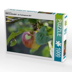 CALVENDO Puzzle HERZ-ALLERLIEBST – der Familienplaner 2017 1000 Teile Lege-Größe 64 x 48 cm Foto-Puzzle Bild von Nixe von Nixe,  k.A.