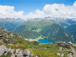 CALVENDO Puzzle Höhenweg Parsenn Davos 2000 Teile Lege-Größe 900 x 670 cm Foto-Puzzle Bild von None SusaZoom