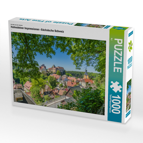 CALVENDO Puzzle Hohnsteiner Impressionen -Sächsische Schweiz 1000 Teile Lege-Größe 64 x 48 cm Foto-Puzzle Bild von NJ