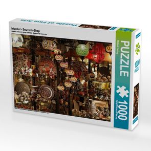 CALVENDO Puzzle Istanbul – Souvenir-Shop 1000 Teile Lege-Größe 64 x 48 cm Foto-Puzzle Bild von Michael Herzog