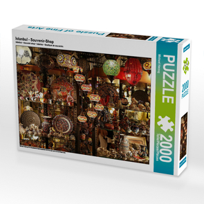 CALVENDO Puzzle Istanbul – Souvenir-Shop 2000 Teile Lege-Größe 90 x 67 cm Foto-Puzzle Bild von Michael Herzog