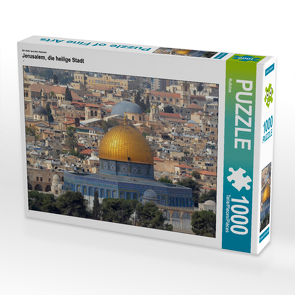 CALVENDO Puzzle Jerusalem, die heilige Stadt 1000 Teile Lege-Größe 64 x 48 cm Foto-Puzzle Bild von Rufotos