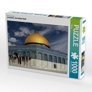 CALVENDO Puzzle Jerusalem, die heilige Stadt 1000 Teile Lege-Größe 64 x 48 cm Foto-Puzzle Bild von Rufotos