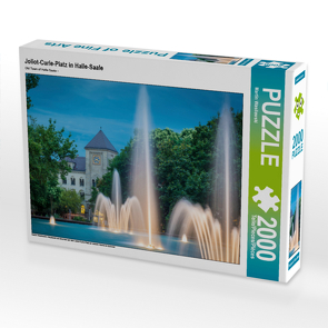 CALVENDO Puzzle Joliot-Curie-Platz in Halle-Saale 2000 Teile Lege-Größe 90 x 67 cm Foto-Puzzle Bild von Martin Wasilewski