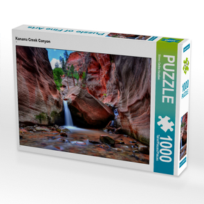 CALVENDO Puzzle Kanarra Creek Canyon 1000 Teile Lege-Größe 64 x 48 cm Foto-Puzzle Bild von Sören Gelbe-Haußen