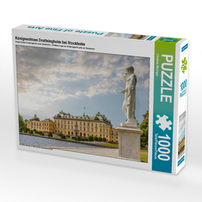 CALVENDO Puzzle Königsschloss Drottningholm bei Stockholm 1000 Teile Lege-Größe 64 x 48 cm Foto-Puzzle Bild von Christian Müringer