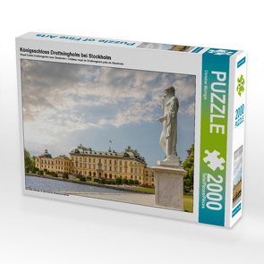 CALVENDO Puzzle Königsschloss Drottningholm bei Stockholm 2000 Teile Lege-Größe 90 x 67 cm Foto-Puzzle Bild von Christian Müringer