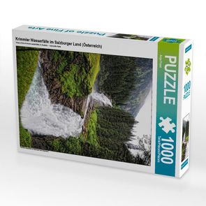 CALVENDO Puzzle Krimmler Wasserfälle im Salzburger Land (Österreich) 1000 Teile Lege-Größe 48 x 64 cm Foto-Puzzle Bild von Anja Frost