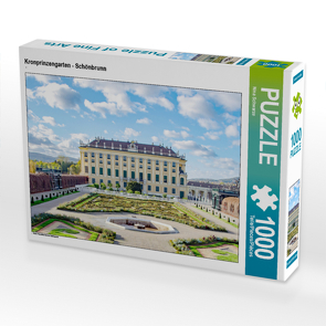 CALVENDO Puzzle Kronprinzengarten – Schönbrunn 1000 Teile Lege-Größe 64 x 48 cm Foto-Puzzle Bild von Nina Schwarze