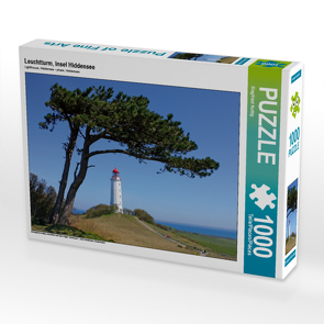 CALVENDO Puzzle Leuchtturm, Insel Hiddensee 1000 Teile Lege-Größe 64 x 48 cm Foto-Puzzle Bild von Siegfried Kuttig