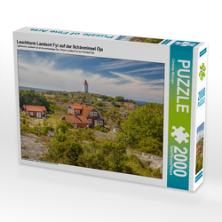 CALVENDO Puzzle Leuchtturm Landsort Fyr auf der Schäreninsel Öja 2000 Teile Lege-Größe 90 x 67 cm Foto-Puzzle Bild von Christian Müringer