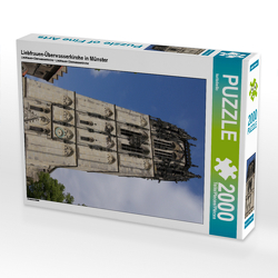 CALVENDO Puzzle Liebfrauen-Überwasserkirche in Münster 2000 Teile Lege-Größe 67 x 90 cm Foto-Puzzle Bild von kattobello