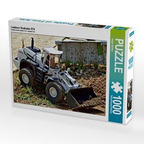 CALVENDO Puzzle Liebherr Radlader 574 1000 Teile Lege-Größe 64 x 48 cm Foto-Puzzle Bild von Geiger Günther von Günther,  Geiger