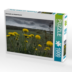 CALVENDO Puzzle Löwenzahn am Amperstausee 1000 Teile Lege-Größe 64 x 48 cm Foto-Puzzle Bild von Michael Bogumil
