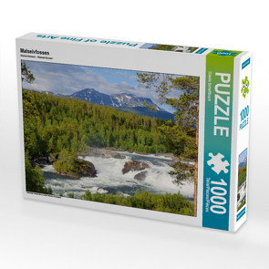 CALVENDO Puzzle Malselvfossen 1000 Teile Lege-Größe 64 x 48 cm Foto-Puzzle Bild von Gisela Scheffbuch