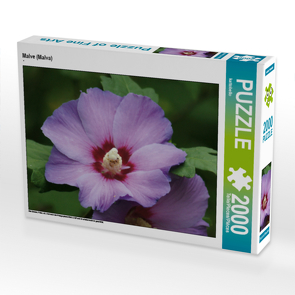 CALVENDO Puzzle Malve (Malva) 2000 Teile Lege-Größe 90 x 67 cm Foto-Puzzle Bild von kattobello