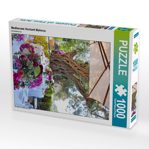 CALVENDO Puzzle Mediterrane Hochzeit Mallorca 1000 Teile Lege-Größe 48 x 64 cm Foto-Puzzle Bild von N N