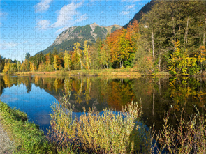 CALVENDO Puzzle Moorweiher Oberstdorf 2000 Teile Lege-Größe 900 x 670 cm Foto-Puzzle Bild von None SusaZoom