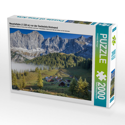 CALVENDO Puzzle Neustattalm (1.530 m) vor der Dachstein-Südwand 2000 Teile Lege-Größe 90 x 67 cm Foto-Puzzle Bild von Christian Müringer