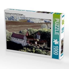 CALVENDO Puzzle Niederburg Kranichfeld/Thüringen 1000 Teile Lege-Größe 64 x 48 cm Foto-Puzzle Bild von Flori0