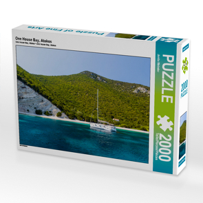 CALVENDO Puzzle One House Bay, Atokos 2000 Teile Lege-Größe 90 x 67 cm Foto-Puzzle Bild von Janita Webeler