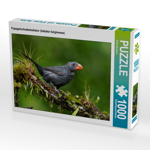 CALVENDO Puzzle Papageischnabelsaltator (Saltator fuliginosus) 1000 Teile Lege-Größe 64 x 48 cm Foto-Puzzle Bild von Armin Brockner