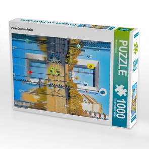 CALVENDO Puzzle Paris Grande Arche 1000 Teile Lege-Größe 48 x 64 cm Foto-Puzzle Bild von Nina Schwarze