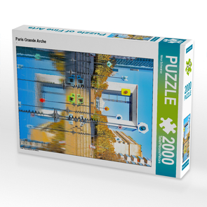CALVENDO Puzzle Paris Grande Arche 2000 Teile Lege-Größe 67 x 90 cm Foto-Puzzle Bild von Nina Schwarze