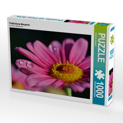 CALVENDO Puzzle Pinkfarbene Margerite 1000 Teile Lege-Größe 64 x 48 cm Foto-Puzzle Bild von Susanne Herppich