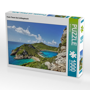 CALVENDO Puzzle Porto Timoni die Zwillingsbucht 1000 Teile Lege-Größe 64 x 48 cm Foto-Puzzle Bild von Martina Fornal